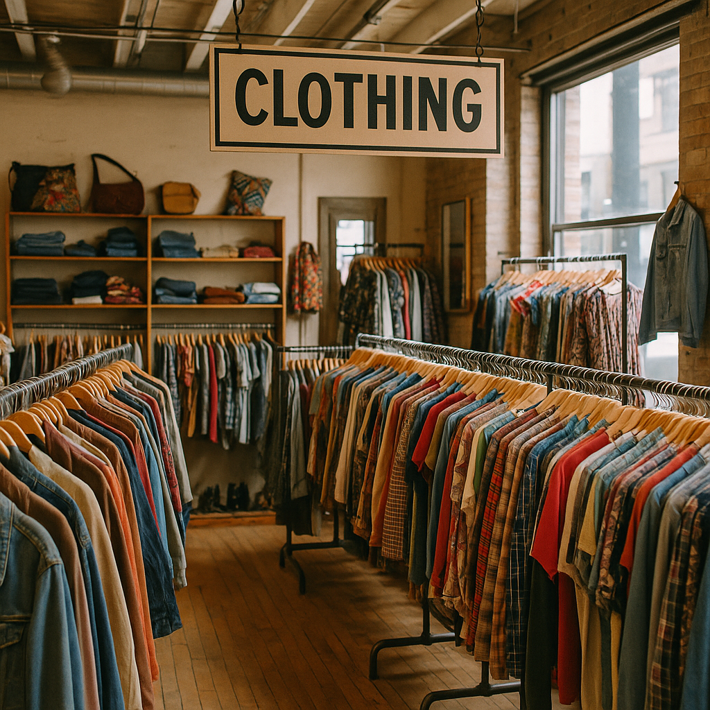 clothing store thrift