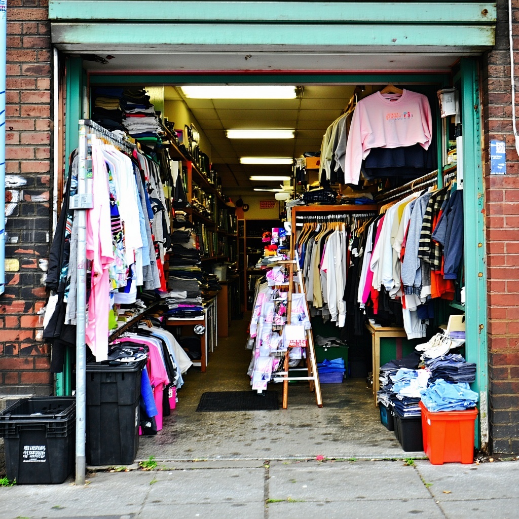 thrift store using loyalty program